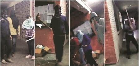 Masked Goons attack students inside JNU University