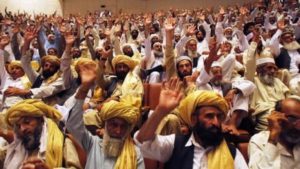  Pakistan's tribal  jirga or grand meeting 