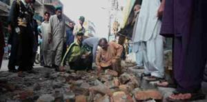 Houses reduced to rubble, no shelter from coming snow