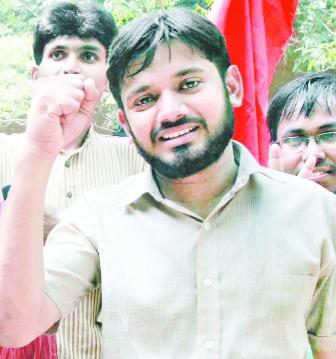 Two RSS black flag wavers roughed up at Kanhaiya function