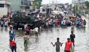 Disaster strikes Colombo as massive floods pour in