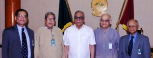 Delegation with Bangladesh president