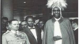 Old Photo of King of Rwanda