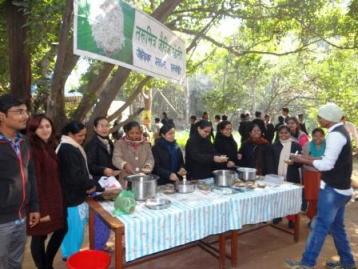 Friends of Trees welcome Sun with Curd and Organic Rice