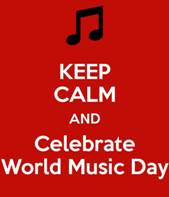 Today is World Music Day