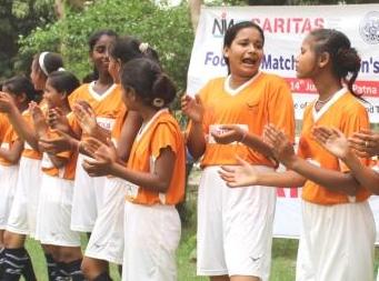 Her soccer skill prompted a school football field for girls!