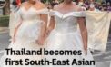 Thailand Sets Historic Precedent with Legalisation of Same-Sex Marriage