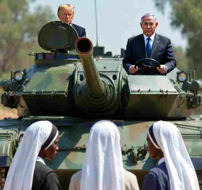 Three Nuns, Some Women vs The Big Guns!